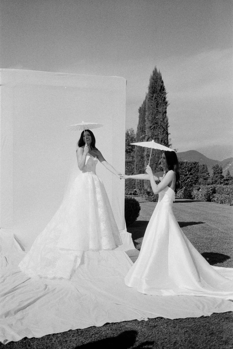 Amalfi film wedding photographer Villa Cimbrone