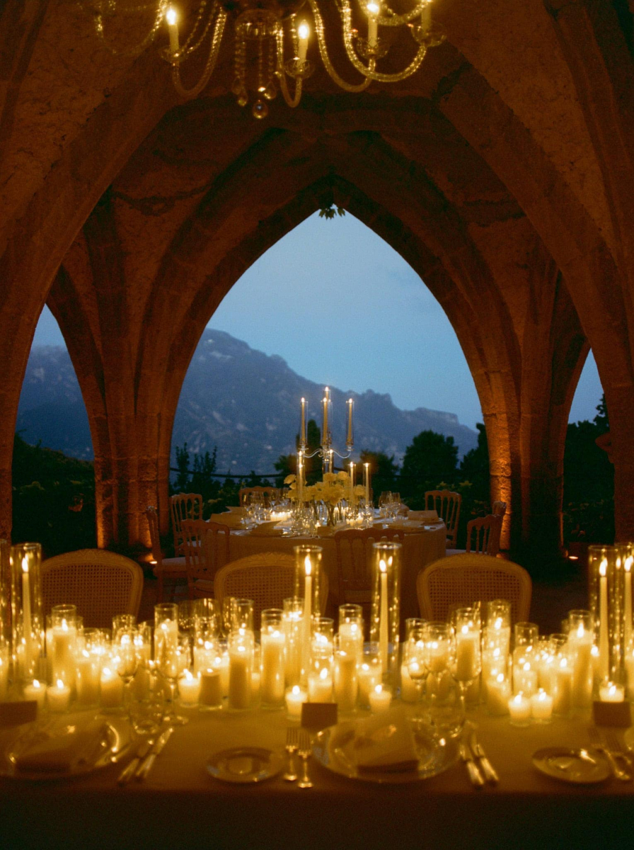 Amalfi film wedding photographer Villa Cimbrone