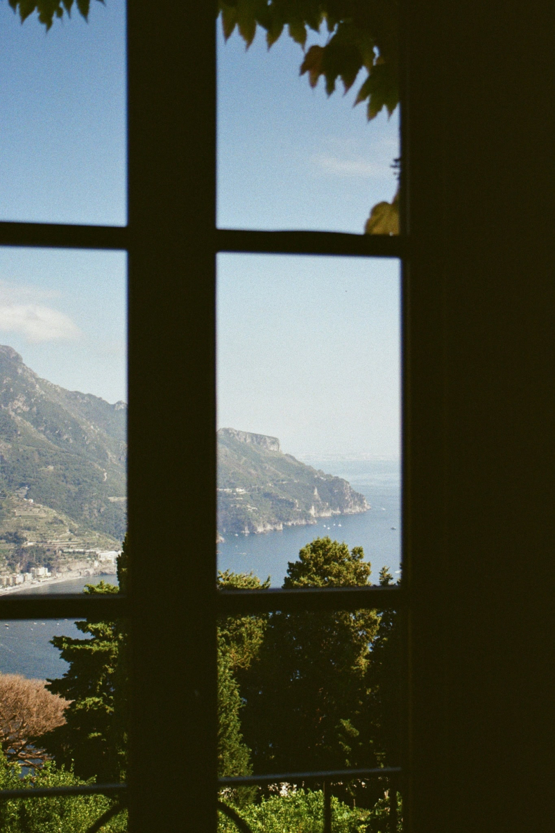 Amalfi film wedding photographer Villa Cimbrone