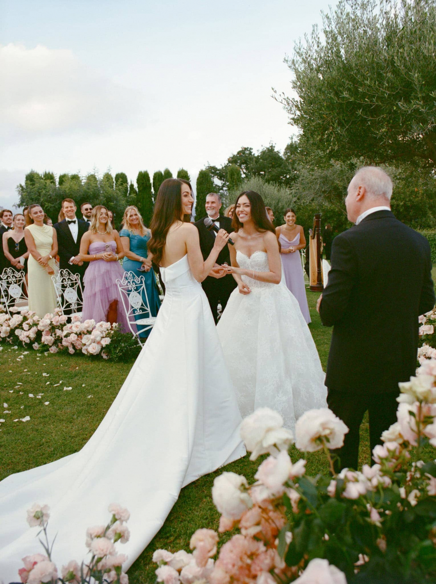 Amalfi film wedding photographer Villa Cimbrone
