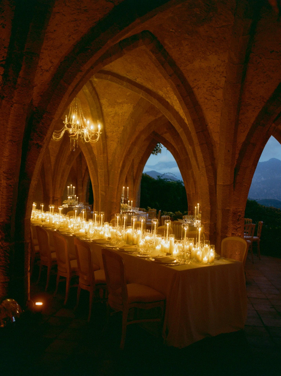 Amalfi film wedding photographer Villa Cimbrone