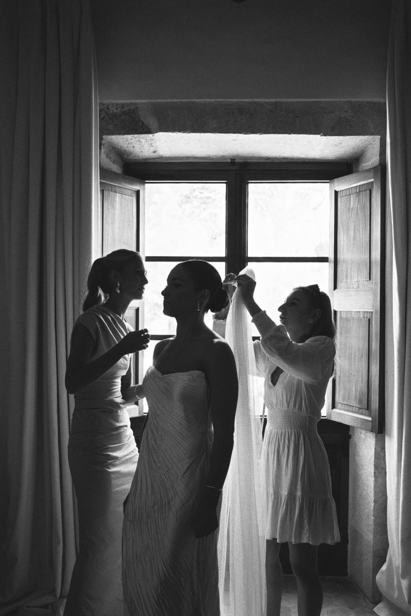 Mallorca film wedding photographer