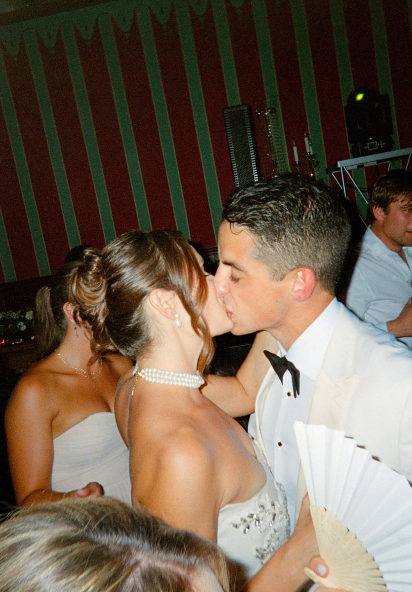 Lake Como wedding party